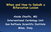 When and How to Debulk Bifurcation Lesion?
