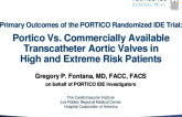 PORTICO: A Randomized Trial of Portico vs. Commercially Available Transcatheter Aortic Valves in Patients With Severe Aortic Stenosis