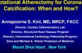 Rotational Atherectomy for Coronary Calcification: When and How