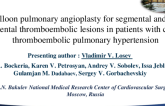 TCT 118: Balloon pulmonary angioplasty for segmental and sub segmental thromboembolic lesions in patients with chronic thromboembolic pulmonary hypertension