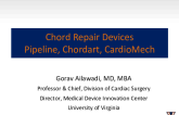 Chordal Replacement (Transseptal): Pipeline, Chordart, and CardioMech — Device Description, Results, and Ongoing Studies
