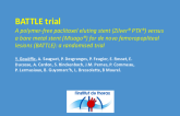 TCT 62: A polymer-free paclitaxel eluting stent (Zilver® PTX®) versus a bare metal stent (Misago®) for de novo femoropopliteal lesions (BATTLE): a randomised trial