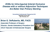 DCBs for Infrainguinal Arterial Occlusive Disease With or Without Adjunctive Techniques Are Better Than Primary Stenting