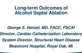 Long-term Outcomes of Alcohol Septal Ablation