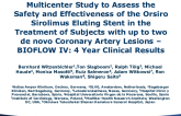 TCT 43: A Prospective Randomized Multicenter Study to Assess the Safety and Effectiveness of the Orsiro Sirolimus Eluting Stent in the Treatment of Subjects with up to two de novo Coronary Artery Lesions – BIOFLOW IV: 4 Years Clinical Results