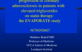 Effect of Icosapent Ethyl on progression of coronary atherosclerosis in patients with elevated triglycerideson statin therapy: the EVAPORATE study