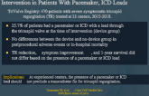 Outcomes of Transcatheter Tricuspid Valve Intervention in Patients With Pacemaker, ICD Leads
