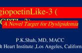 AngiopoetinLike-3 ( ANGPTL-3) : A Novel Target for Dyslipidemia