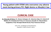 Young patient with STEMI who overcomes any adverse event during primary PCI: Right device vs Murphy’s law