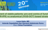 Treatment of stable patients: pro and contra of functional (FFR-IFR) vs anatomical (IVUS-OCT) based strategy
