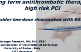 Long term antithrombotic therapy in high risk PCI: Consider low-dose rivaroxaban with SAPT