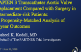 SAPIEN 3 Transcatheter Aortic Valve Replacement Compared with Surgery in Intermediate-risk Patients: A Propensity-Matched Analysis of 5-year Outcomes