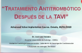 Tratamiento Antitrombótico Después De La Tavi