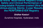 TCT 276: A 'Real-World' Multi-center Registry Evaluating Safety and Clinical Performance of Biodegradable Polymer-coated Ultra-thin Everolimus-eluting Stents: 3-year Results from the PERFORM-EVER Registry