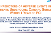 TCT 162: Predictors of Adverse Events in Patients Undergoing Cardiac Surgery Within 1 Year of PCI