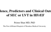 TCT 441: The Prevalence, Predictors and Clinical Outcomes of Spontaneous Echocardiographic Contrast or Left Ventricular Thrombus in Patients With HFrEF