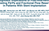 TCT 398: Prognostic Implications of Post-Intervention Resting Pd/Pa and Fractional Flow Reserve in Patients With Stent Implantation