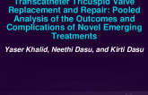 TCT 491: Transcatheter Tricuspid Valve Replacement and Repair: Pooled Analysis of the Outcomes and Complications of Novel Emerging Treatments