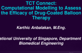 TCT 256: Computational Modelling to Assess Efficacy of Drug Coated Balloon Therapy