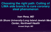 TCT 586: Choosing the Right Path: Coiling of LIMA Side Branch to Cure Coronary Steal Phenomenon