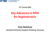 Keynote Lecture: Key Advances in RDN for HTN