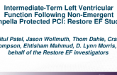 TCT 186: Intermediate-Term Left Ventricular Function Following Non-Emergent Impella Protected PCI: Restore EF Study