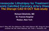 TCT 404: Intravascular Lithotripsy for Treatment of Severely Calcified Coronary Stenoses: Results From the Disrupt CAD III Optical Coherence Tomography Sub-study