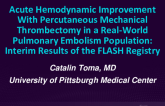 FLASH Registry: Acute Hemodynamic Improvement With Percutaneous Mechanical Thrombectomy in a Real-world Pulmonary Embolism Population