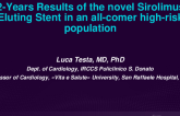 TCT 380: 2-Years Results of the Novel Sirolimus Eluting Stent in an All-comer High-risk Population