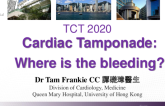 TCT 526: Cardiac Tamponade: Where is the Bleeding?