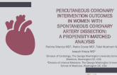 TCT 050: Percutaneous Coronary Intervention Outcomes in Women With Spontaneous Coronary Artery Dissection: A Propensity Matched Analysis
