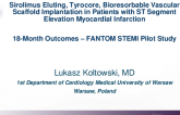 TCT 273: Sirolimus Eluting, Tyrocore, Bioresorbable Vascular Scaffold Implantation in Patients with ST Segment Elevation Myocardial Infarction: 12 Month Outcomes – FANTOM STEMI Pilot Study