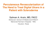 TCT 509: Complete Percutaneous Revascularization of The Hand - A Promising New Therapeutic Option for Refractory Digital Ischemia In Scleroderma
