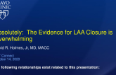 LAA Debate: Should LAA Closure Be Widely Adopted? - Absolutely: The Evidence for LAA Closure Is Overwhelming!