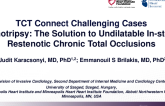 TCT 501: Lithotripsy: The Solution to Undilatable In-stent Restenotic Chronic Total Occlusions