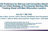 TCT 312: IVUS Predictors for Bail-out Left Circumflex Stenting After an Initial Strategy of Provisional Stenting When Treating Distal Left Main Bifurcation Lesions