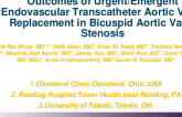 TCT 071: Outcomes of Urgent/Emergent Endovascular Transcatheter Aortic Valve Replacement inBicuspid Aortic Valve Stenosis