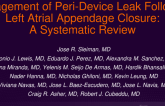 TCT 448: Management of Peri-Device Leak Following Left Atrial Appendage Closure: A Systematic Review