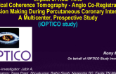 TCT 410: Impact of Real-Time Optical Coherence Tomography - Angio Co-Registration (OCT-ACR) on Physician Decision Making During Percutaneous Coronary Intervention: A Multicenter, Prospective Study (iOPTICO Study)
