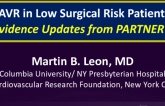 TAVR in Low Surgical Risk Patients - Evidence Updates From PARTNER 3