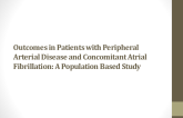 TCT 372: Outcomes in Patients With Peripheral Arterial Disease and Concomitant Atrial Fibrillation: A Population Based Study
