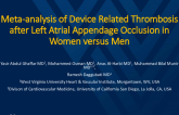 TCT 450: Meta-Analysis of Device Related Thrombosis After Left Atrial Appendage Occlusion in Women Versus Men