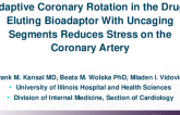 TCT 274: Adaptive Coronary Rotation in the Drug-Eluting Bioadaptor With Uncaging Segments Reduces Stress on the Coronary Artery