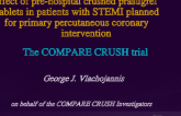 Effect of pre-hospital crushed prasugrel tablets in patients with STEMI planned for primary percutaneous coronary intervention: The COMPARE CRUSH Trial