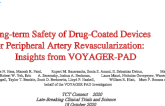 VOYAGER PAD: Long-term Safety of Drug-Coated Devices in Peripheral Artery Revascularization