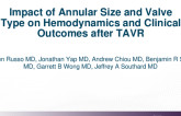 TCT 114: Impact of Annular Size and Valve Type on Hemodynamics and Clinical Outcomes after TAVR