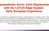 TCT 086: Transcatheter Aortic Valve Replacement With the LOTUS Edge System: Early European Experience
