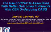 TCT 156: The Use of CPAP Is Associated With Better Outcomes In Patients With OSA Undergoing CABG Surgery