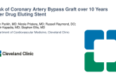 TCT 163: Risk of Coronary Artery Bypass Graft in the 10 Years After Drug Eluting Stents