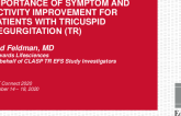 TCT 494: Importance of Symptom and Activity Improvement for Patients With Tricuspid Regurgitation (TR)